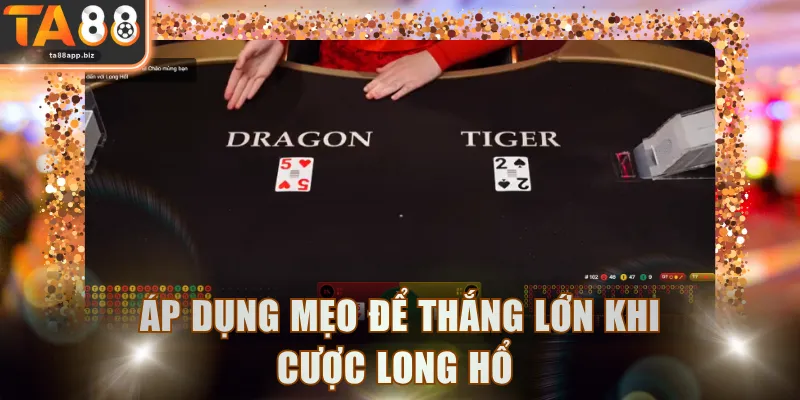 Áp dụng mẹo để thắng lớn khi cược Long Hổ 